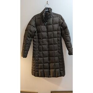 Patagonia Down With It Parka Jacket Coat Size Medium Brown 600 Fill